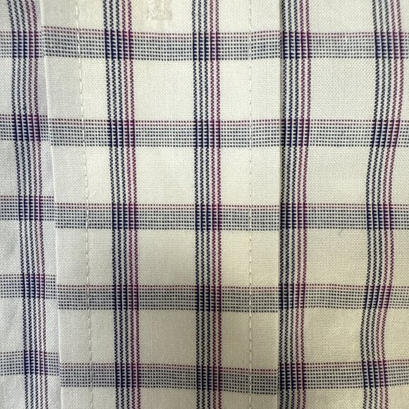 Tommy Hilfiger Men's Button Down Long Sleeve Wrinkle Free 18 34/35 Plaid 2X - Picture 5 of 10